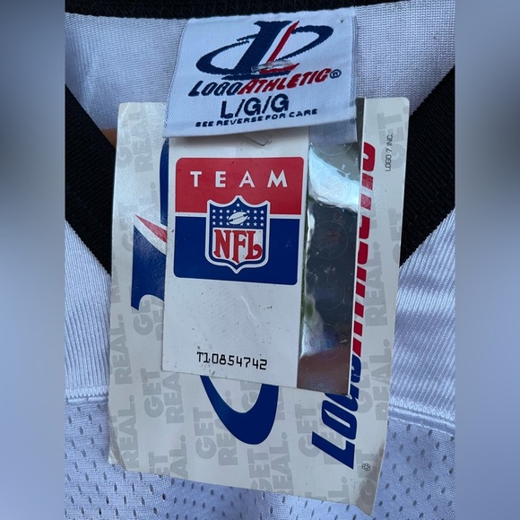 NWT Rare Vintage Vinny Testaverde NFL Baltimore Ravens Jersey Logo Athletic USA - Picture 5 of 16